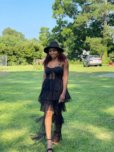 Load image into Gallery viewer, Women Elegant Lace Stitching High Waist Dress - Starseed Holistic Healing LLC