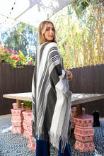 Load image into Gallery viewer, Boho Chic Frayed Edge Ruana - Starseed Holistic Healing LLC