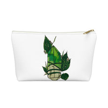 Load image into Gallery viewer, Hiddenite Crystal Pouch w T-bottom - Starseed Holistic Healing LLC