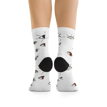 Load image into Gallery viewer, Evil eye socksSocks - Starseed Holistic Healing LLC
