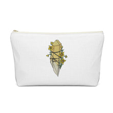 Load image into Gallery viewer, Citrine Crystal Pouch w T-bottom - Starseed Holistic Healing LLC