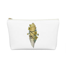Load image into Gallery viewer, Citrine Crystal Pouch w T-bottom - Starseed Holistic Healing LLC
