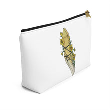 Load image into Gallery viewer, Citrine Crystal Pouch w T-bottom - Starseed Holistic Healing LLC