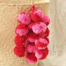 Load image into Gallery viewer, Borneo Love Rush - Handwoven Straw Tote Bag with - Starseed Holistic Healing LLC