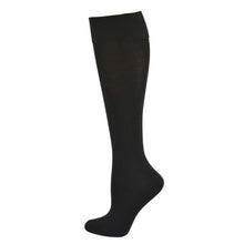 Load image into Gallery viewer, Classic Flat knit Opaque Nylon Knee High Socks 3 Pair Pack W1440 - Starseed Holistic Healing LLC