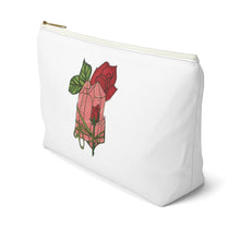 Load image into Gallery viewer, Rose Quartz Pouch w T-bottom - Starseed Holistic Healing LLC