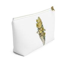 Load image into Gallery viewer, Citrine Crystal Pouch w T-bottom - Starseed Holistic Healing LLC