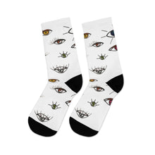 Load image into Gallery viewer, Evil eye socksSocks - Starseed Holistic Healing LLC