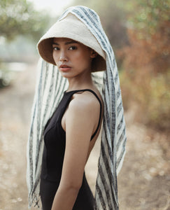 Crochet Straw Hat in Nude Beige - Starseed Holistic Healing LLC
