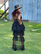 Load image into Gallery viewer, Women Elegant Lace Stitching High Waist Dress - Starseed Holistic Healing LLC
