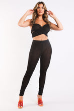 Load image into Gallery viewer, Mesh Contrast Casual Sport Set - Starseed Holistic Healing LLC
