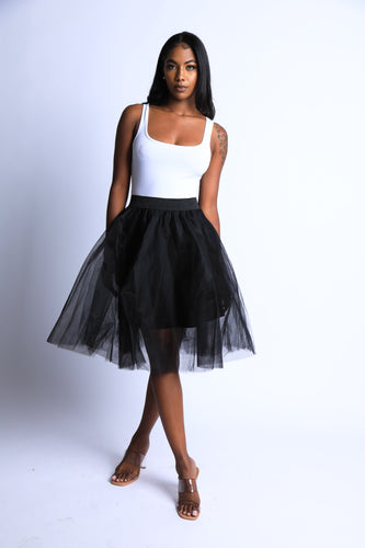 Tutu Tulle Knee Length A Line Ballet Dance Prom Party Layers Skirt - Starseed Holistic Healing LLC