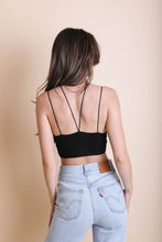 Load image into Gallery viewer, Y-Neck Plunge Crop Top - Starseed Holistic Healing LLC
