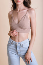 Load image into Gallery viewer, Y-Neck Plunge Crop Top - Starseed Holistic Healing LLC
