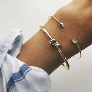Women's Arrow Knotted Bracelet - Starseed Holistic Healing LLC