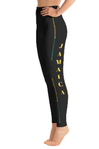 Jamaica Black Yoga Leggings - Starseed Holistic Healing LLC