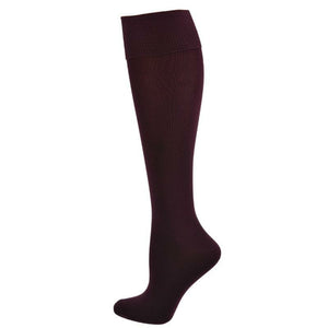 Classic Flat knit Opaque Nylon Knee High Socks 3 Pair Pack W1440 - Starseed Holistic Healing LLC