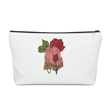 Load image into Gallery viewer, Rose Quartz Pouch w T-bottom - Starseed Holistic Healing LLC

