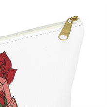 Load image into Gallery viewer, Rose Quartz Pouch w T-bottom - Starseed Holistic Healing LLC
