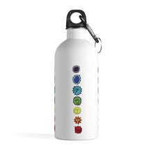 Load image into Gallery viewer, Chakra Stainless Steel Water Bottle - Starseed Holistic Healing LLC
