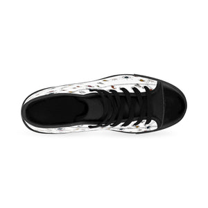 Evil Eye Women's High-top Sneakers - Starseed Holistic Healing LLC