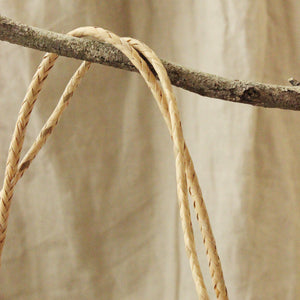 Borneo Love Rush - Handwoven Straw Tote Bag with - Starseed Holistic Healing LLC