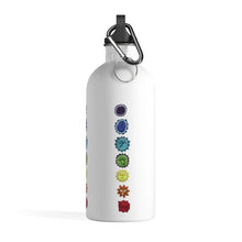 Load image into Gallery viewer, Chakra Stainless Steel Water Bottle - Starseed Holistic Healing LLC
