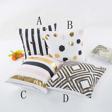 Load image into Gallery viewer, Gold Foil Pillow Cases Printing Pillow Case Sofa - Starseed Holistic Healing LLC
