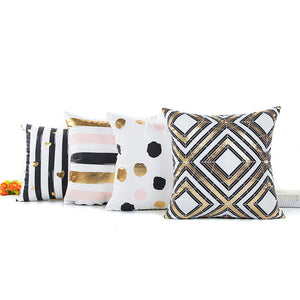 Gold Foil Pillow Cases Printing Pillow Case Sofa - Starseed Holistic Healing LLC