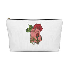 Load image into Gallery viewer, Rose Quartz Pouch w T-bottom - Starseed Holistic Healing LLC
