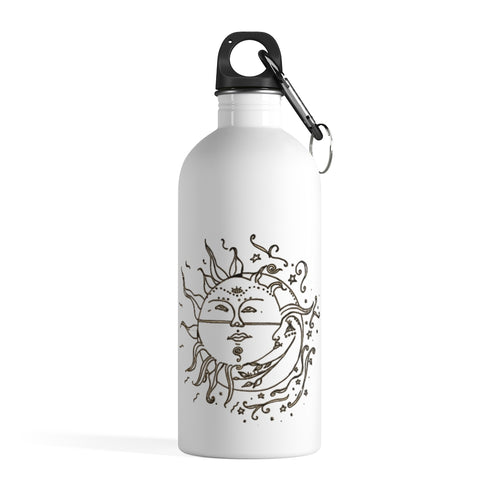 Sun and Moon Stainless Steel Water Bottle - Starseed Holistic Healing LLC