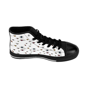 Evil Eye Women's High-top Sneakers - Starseed Holistic Healing LLC