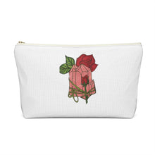 Load image into Gallery viewer, Rose Quartz Pouch w T-bottom - Starseed Holistic Healing LLC
