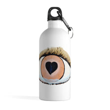 Load image into Gallery viewer, Evil Eye Stainless Steel Water Bottle - Starseed Holistic Healing LLC
