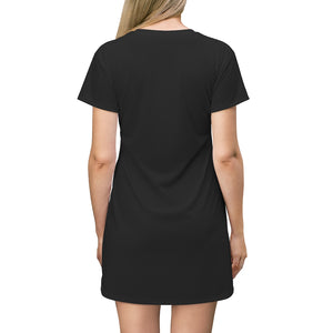 Magical Soul T-Shirt Dress Black - Starseed Holistic Healing LLC