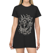 Load image into Gallery viewer, Sun and Moon T-Shirt Dress - Starseed Holistic Healing LLC
