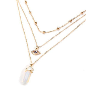 All Seeing Eye Multilayer Necklace - Starseed Holistic Healing LLC