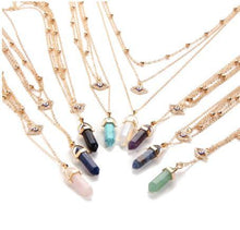 Load image into Gallery viewer, All Seeing Eye Multilayer Necklace - Starseed Holistic Healing LLC
