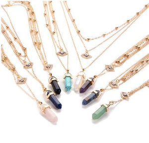 All Seeing Eye Multilayer Necklace - Starseed Holistic Healing LLC