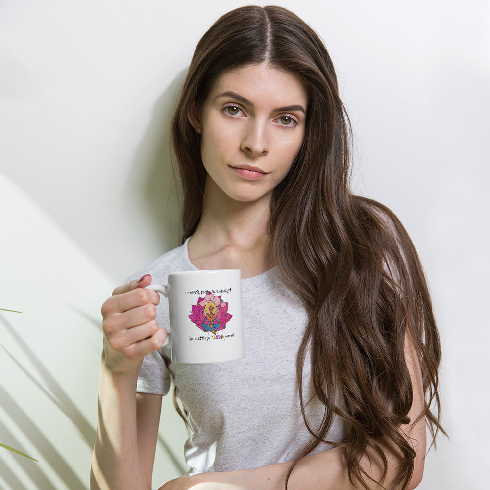 Mostly Peace Mug - Starseed Holistic Healing LLC